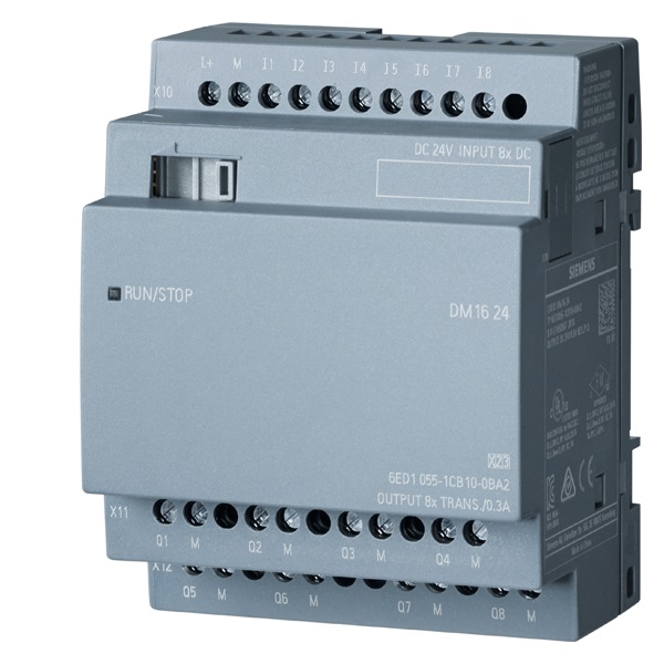 کارت ورودی/خروجی دیجیتال 6ED1055-1CB10-0BA2 لوگو-LOGO زیمنس