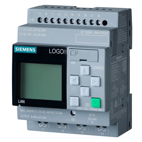 پی ال سی 6AG1052-1MD08-7BA1 لوگو-LOGO زیمنس