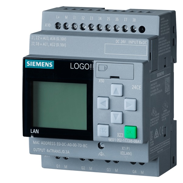 پی ال سی 6ED1052-1CC08-0BA1 لوگو-LOGO زیمنس