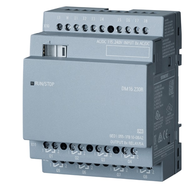 کارت ورودی/خروجی دیجیتال 6ED1055-1FB10-0BA2 لوگو-LOGO زیمنس