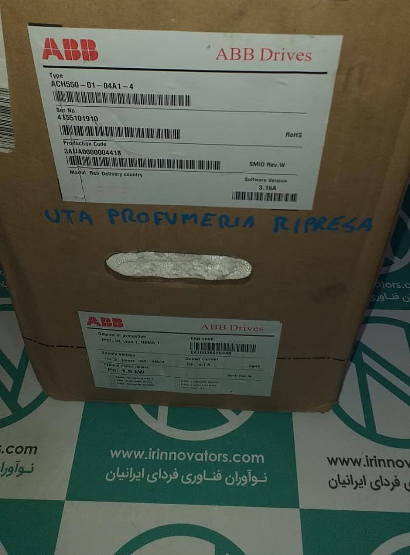 اینورتر ACH550-01-04A1-4 ای بی بی - ABB