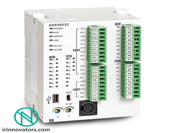 سی پی یو DVP20SX211T سری SX2 دلتا