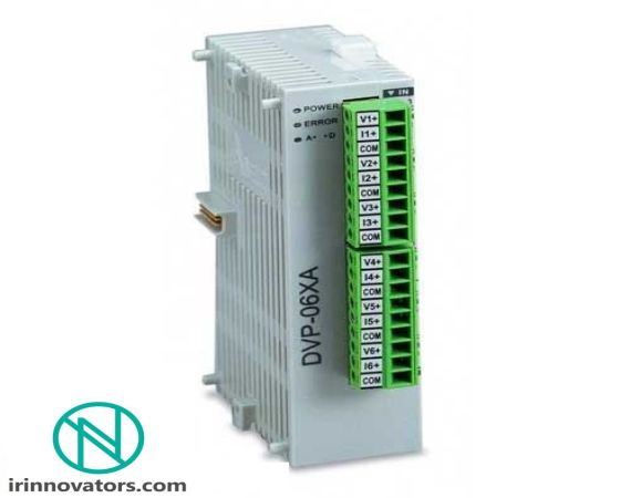 ماژول ورودی و خروجی آنالوگ ضد نویز DVP06XA-S2 دلتا