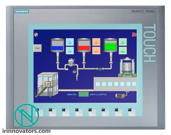 اچ ام ای 10 اینچی 6AV6647-0AE11-3AX0 سری KTP1000 زیمنس